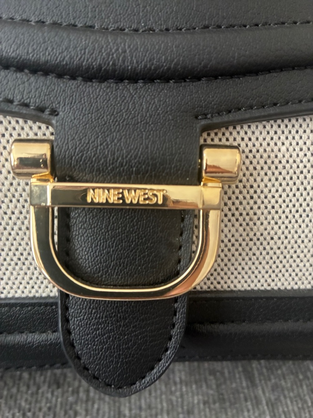 Nine West Black Convertible Flap - Picture 2 of 7